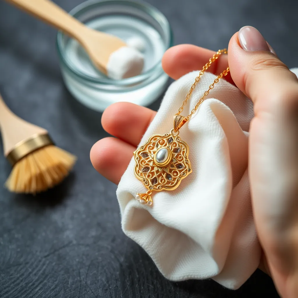 Jak czyścić biżuterię ze złota?